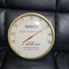 ♡Kc右1011 シャープ ルームクーラー用温度計 昭和レトロ 壁掛け
