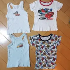 同梱無料☆　カーズ タンクトップ＆アンダーシャツ 肌着　下着 　100cm