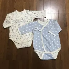 前開きロンパース 肌着 60〜70