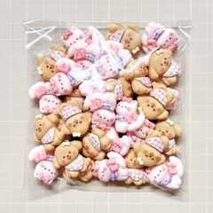 デコパーツ まとめ売り ワンちゃん ネコちゃん ホイップデコ 動物パー