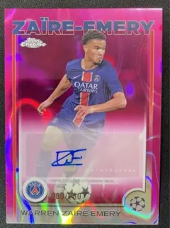 2022-23 Topps Merlin ザイールエメリ 直筆サインカード