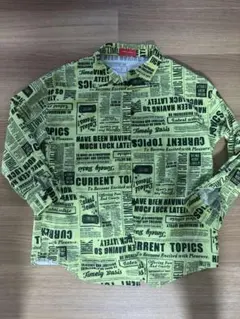 repipi armario 蛍光グリーン 長袖シャツXS