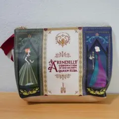 アナと雪の女王 アナ エルサ ポーチ ファンタジースプリングス