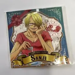 サンジ バースデーステッカー 輩 onepiece 非売品