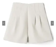 GRL ハイウエストタックショートパンツ[at1647] Sサイズ