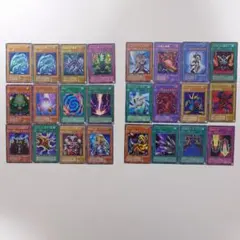 当時物】遊戯王 初期 バンダイ版 青眼の白龍 デーモンの召喚 セット