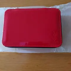 YSL BEAUTE レッド ポーチ