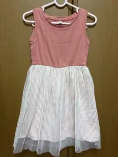 【サイズ110】UNIQLO ノースリーブワンピース
