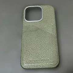 BONAVENTURA iPhone 15 Pro バックケース チャコール