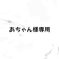 あちゃん様専用ページ
