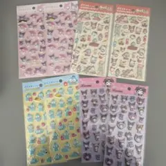 サンリオ ぷくっとシール 4点セット まとめ売り 新品未開封