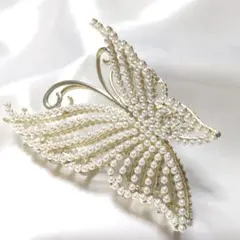 バンスクリップ★ヘアクリップ ヘアアクセサリー 蝶デザイン No.f791