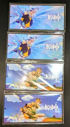 原神　ナタ　Galaxy　ピールオフ　ムアラニ　カチーナ　4枚