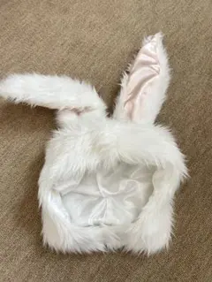 うさぎの被り物 うさぎの耳