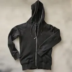 Retro Engine ブラックパーカー M