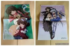 CLANNAD とある魔術の禁書目録　ピンナップポスター