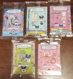 たまごっち カード＆フレーム プチプチおみせっちシリーズ 5枚まとめ売り