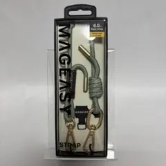新品未使用✨MAGEASY ロープストラップ パープル スマホストラップ