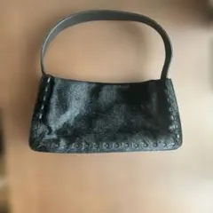 COACH コーチ　ハラコ レザー ハンドバッグ