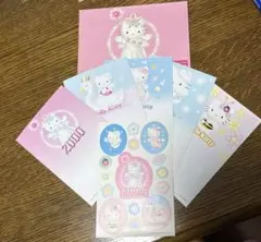未使用平成レトロ ハローキティ絵入り官製はがき2000