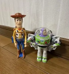 Q太郎様 専用 ウッディ バズ・ライトイヤー フィギュアセット - メルカリ
