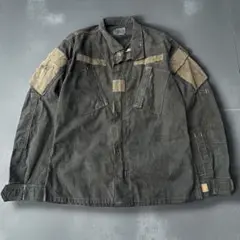 US ARMY combat uniform coat グレー リップストップ
