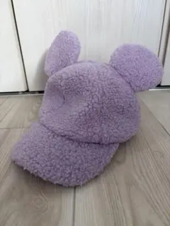 ディズニー公式　モコモコキャップ