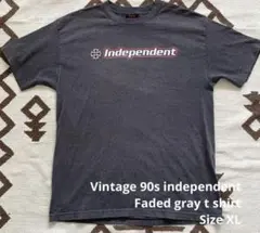 デッドストック 90's インディペンデント tシャツ アイアンクロス L