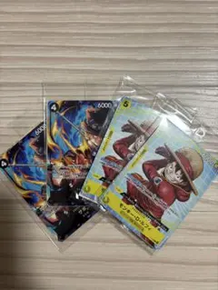 未開封　ワンピース カードゲーム イベント配布パックA.B 各2パックセット