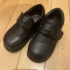 フォーマルシューズ 靴下セット 16cm 黒