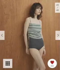 Swim URBAN RESEARCH　スイム リバーシブルハイウエストショーツのサムネイル