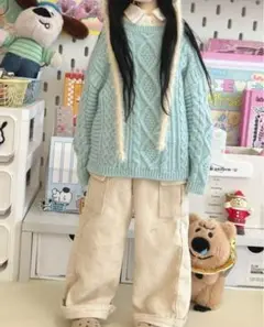 BJD 1/4 ドール用 秋冬コーデセット