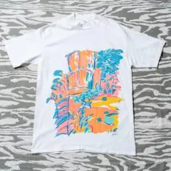 80-90s Fractal art フラクタルアート tシャツ XL - メルカリ