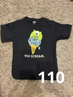 モンスターズインク　アイスクリーム　Tシャツ　ユニクロ