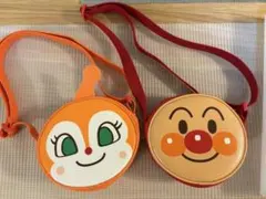 アンパンマン 丸型ポーチ 2個セット