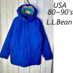 80s～90s USA製 L.L.Bean 中綿マウンテンパーカー S ML程度