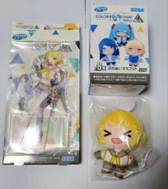 プロセカ　鏡音リン　アクリルスタンド&ぬいぐるみ　2点セット