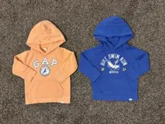GAPキッズトレーナーパーカー2枚セット