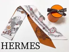 【早い者勝ち！】HERMES ツイリー ブリッド ドゥ ガラ アン フルールのサムネイル