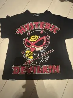 HYSTERIC MINI DEVILKIN Tシャツ ブラック　105