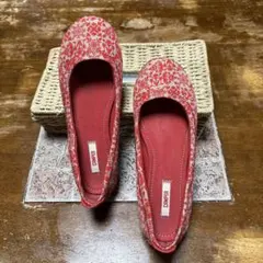 Camper レッド フラットシューズ バレエスタイルのサムネイル