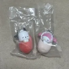 サンリオ　おくるみベイビーマスコットみっくす！　ポチャッコマイメロ