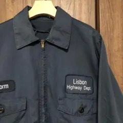 80s REDKAP ワークジャケット 40 L 紺 IDEAL