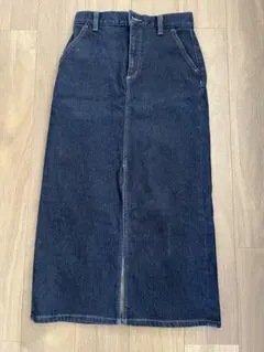 GU デニムロングスカート