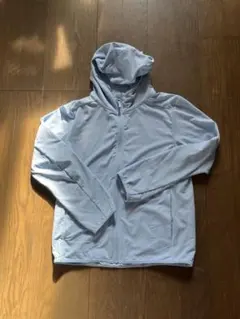 水色 フード付き パーカー 子供用　130㎝