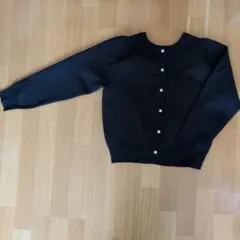ナノユニバース　ライトスポンディッシュパールボタンカーディガン