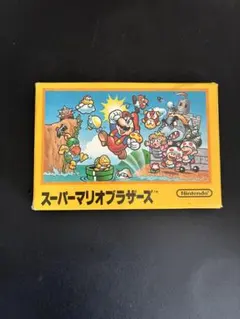 スーパーマリオブラザーズ　箱説付きファミコンソフト