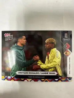 Topps Now Cristiano Ronaldo Lamine Yamal