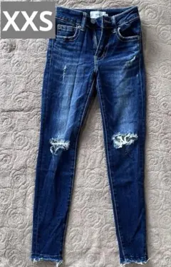 ✨美品✨アズールバイマウジー スキニーパンツ レディース ネイビー XXS