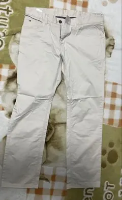 TOMMY HILFIGER ベージュ チノパン 36/32